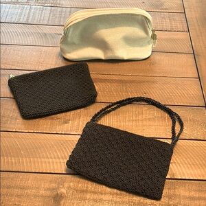 3 Small Clutch Bags